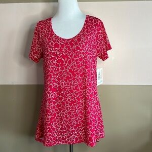 NEW LulaRoe Classic T Shirt  Womens Size S Multicolor Stretch